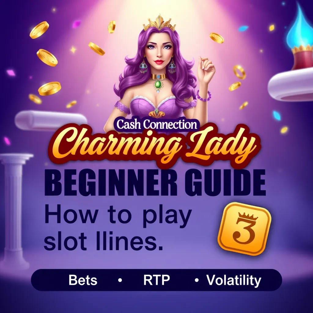 How to Play Cash Connection Charming Lady Slot Game